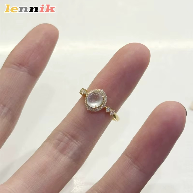 LENNIK Ring, Weiß, Zirkonia, Damen - Bild 4