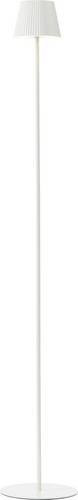 Brilliant Außenstandleuchte G40445/75 Weiß Matt, moderne LED Stehlampe für Garten, Terrasse und Balkon, Höhe: 130 cm - Bild 1