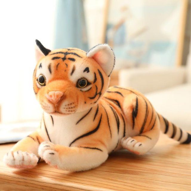 Kidsly Tigerpuppe Plüschpuppe, Stoffpuppe, ab 14 Jahren - Bild 1