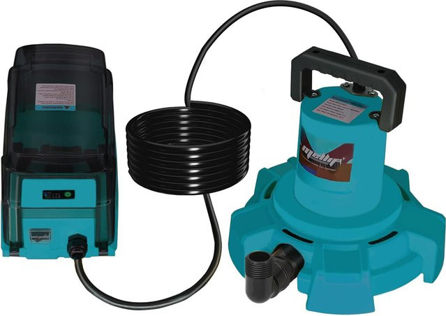 Makita Akku-Tauchpumpe für 18V Akkus als elektrische Schmutzwasserpumpe für Garten, Teich und Pool (Nur Werkzeug) - Bild 1