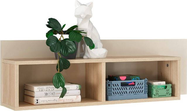 Wandboard vito ASSUME in Braun mit Dekor Riva Eiche, B/T/H: 96 x 28 x 19 cm - Bild 1