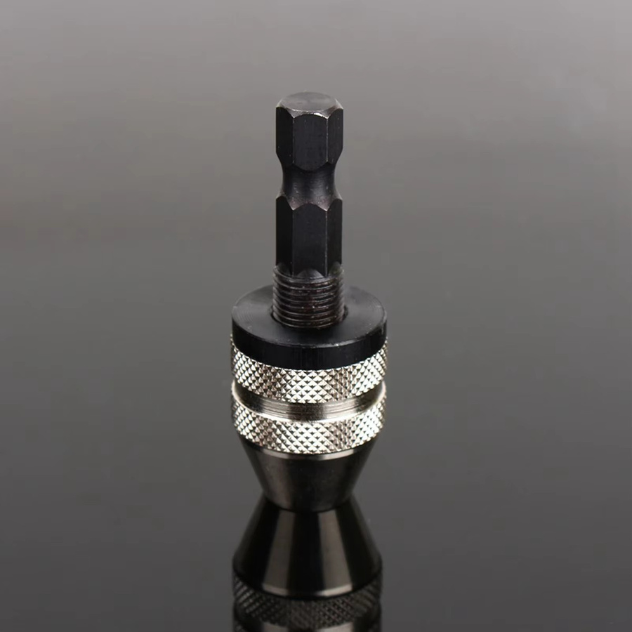 KKMOON Schnellspannbohrfutter mit Sechskantschaft Adapter, 1/4 Zoll, Spannbereich 0,3 bis 3,6 mm - Bild 3