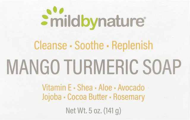 Mild By Nature Mango-Kurkumaseife, 141 g, Unisex - Bild 1