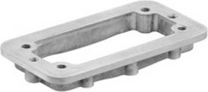Weidmüller Steckverbindergehäuse HDC IP68 10B FRAME M6 in Silber - Bild 1