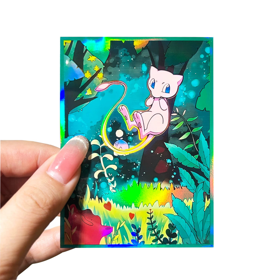 Pokémon Mew Karten Schutzhüllen, 60 Stück, Bunt / Mehrfarbig - Bild 3