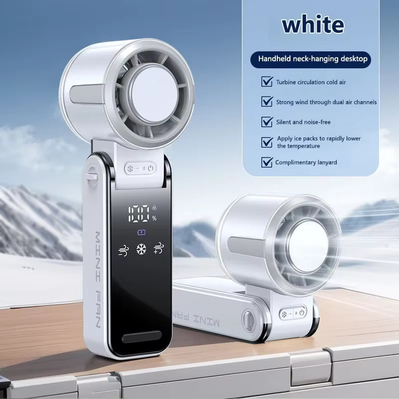 Xiaomi MIJIA Tragbarer Mini Handventilator USB Aufladbar Blattlos Hochgeschwindigkeits-Kühlventilator - Bild 3