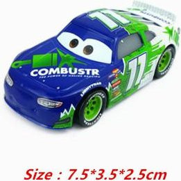 Pixar Disney Cars 3 Das Thunder Valley Crash Party Mcqueen, Spielzeugauto, Polizei, 1:55, ab 3 Jahren - Bild 1