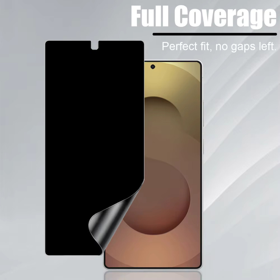 NNBILI 3er Pack Datenschutz Hydrogel Displayschutzfolie für Samsung Galaxy S25 S24 S23 S22 S21 S20 S10 S9 S8 Note 20 Ultra FE und weitere Modelle - Bild 2
