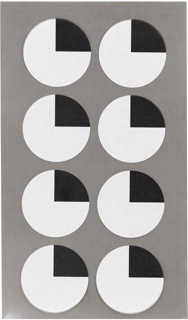Rico Design Paper Poetry Sticker Augen oben, 4 Blatt, Breite: 25 mm - Bild 1