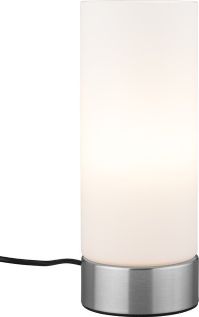 LIVARNO Tischleuchte Touch it, 1-flammig, Mattnickel-Optik, Silber, Höhe: 25,5 cm - Bild 1