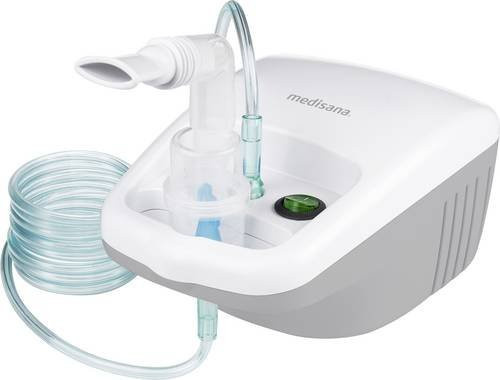 Medisana Inhalator IN 540 in Weiß mit Mundstück, Nasenstück und Inhalationsmaske - Bild 1