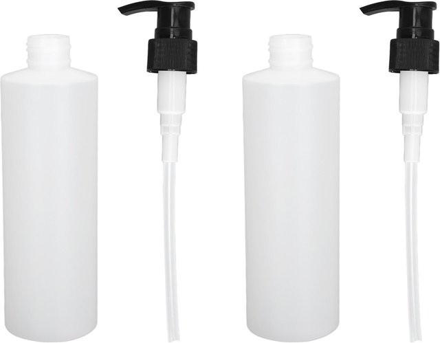 2er-Set Massageöl-Spender nachfüllbar mit Pumpe, 250 ml pro Stück - Bild 1