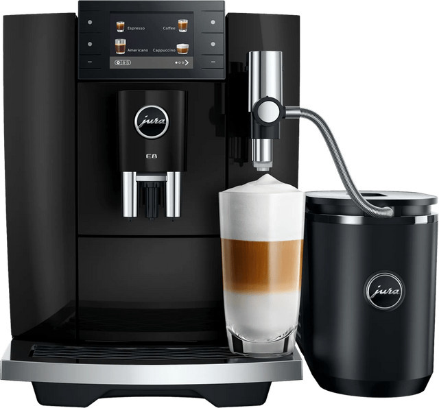 JURA E8 Kaffeevollautomat Piano Black - Bild 2