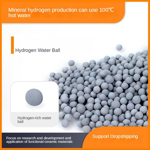 YenvK Wasserstoff-Wasserball 2000 PPB Grau, 1 kg hochkonzentrierte magnesiumbasierte Wasserstoffproduktion für deinen Wasserstoff-Wasserbecher - Bild 1