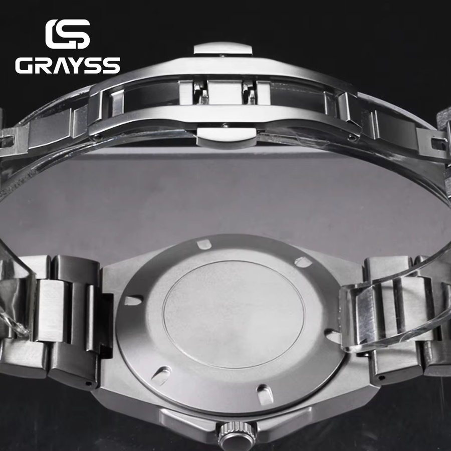 GRAYSS Uhrengehäuse Edelstahl, 40 mm, Herren - Bild 2