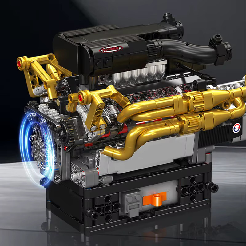 Mould King Valkyrie V12 Motor, Technisches Auto, ab 14 Jahren - Bild 2