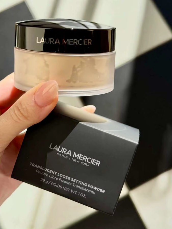 Laura Mercier Delicate Powder, loser Fixierpuder, transparent, 29g - Bild 4