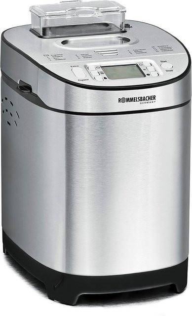 Rommelsbacher Brotbackautomat BA 550 in Edelstahl mit Digitalanzeige und Timer - Bild 1