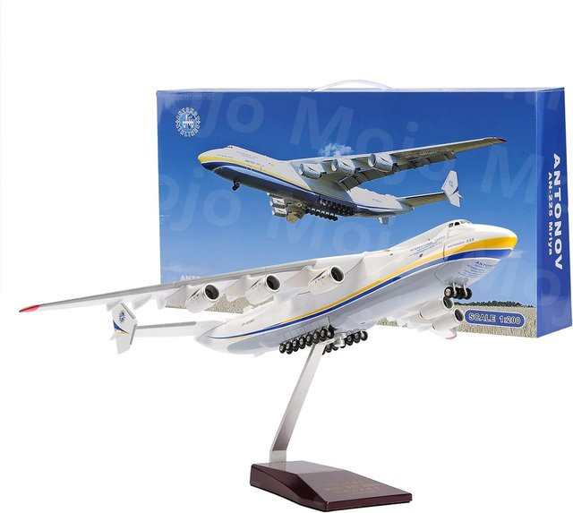 ZOCO AN225 Flugzeugmodell, Maßstab 1:200, Metall, Weiß - Bild 1
