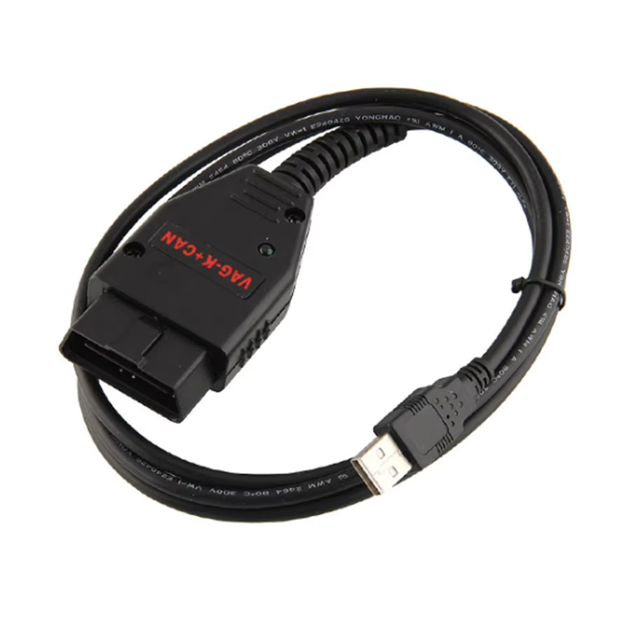 VAG K+CAN Commander 1.4 K-Line Diagnosegerät mit grüner Leiterplatte für Audi, VW, Skoda und Seat, PIC18F25K80 und FTDI-Chip - Bild 4