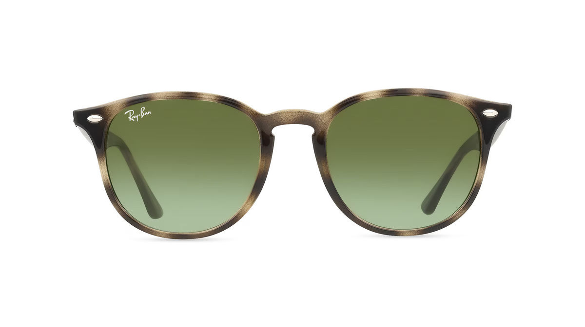 Ray-Ban 0RB4259 Sonnenbrille Panto, Vollrand, Kunststoff, Unisex, braun, grün - Bild 1