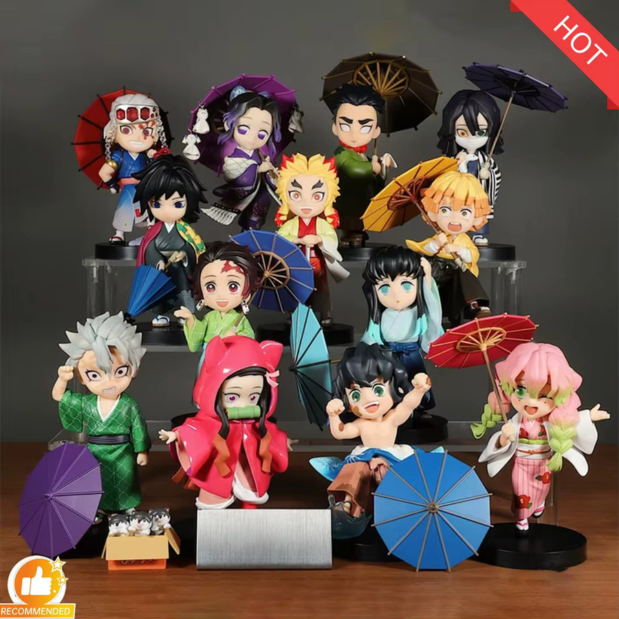 Bandai Tanjiro Rain Series Q-Version Figur, Einzelfigur - Bild 2