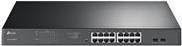 TP-Link JetStream TL-SG1218MPE Easy Smart Switch mit 16 Gigabit PoE+ Ports und 2 SFP Ports in Schwarz - Bild 2