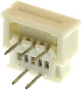 Molex FFC/FPC-Anschluss in Weiß mit einem Rastermaß von 1,25 mm (Artikelnummer: 39532054) - Bild 1