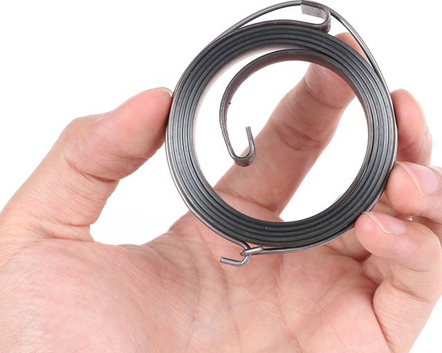 JETTING 1-teiliger Pull-Start-Rückstoß-Abzieher-Federsatz in Grau als Ersatz für Motor-Rasenmäher - Bild 1