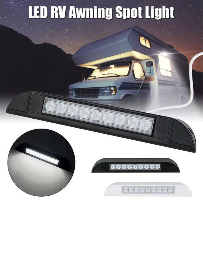 LED Deckenleuchte für Auto, RV und Yacht als Lichtleiste in Weiß mit 6000K Cool White, 12V - Bild 6