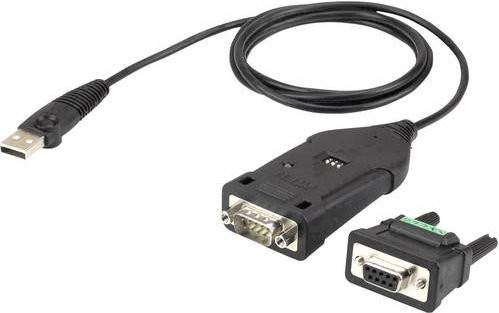 ATEN USB zu RS-422/485 Serieller Konverter UC485-AT in Schwarz - Bild 1