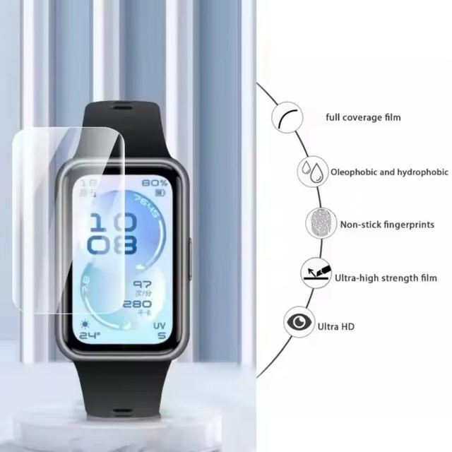 Huawei Hydrogel-Folien für Huawei Band 11 Smartband, TPU, transparent - Bild 1
