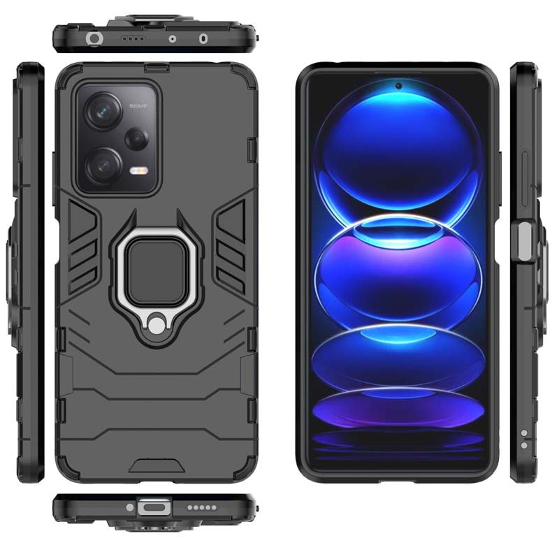 Stoßfeste Armor Handyhülle von Tsimak für Xiaomi Redmi Note 12 13 Pro Plus A3 12S 12C 13C 14C 4G 5G zum Schutz der Rückseite - Bild 1