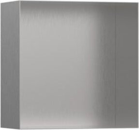 Hansgrohe Nische XtraStoris Minimalistic in Edelstahl Optik, Silber, B/T/H: 30 x 30 x 14 cm - Bild 1