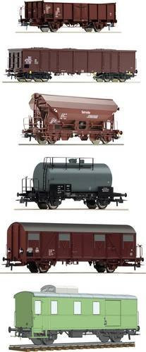Roco 76030 H0 6er-Set Güterzug der DR - Bild 1
