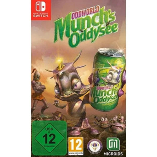 Oddworld: Munchs Oddysee HD Action-Adventure Spiel für Nintendo Switch - Bild 1