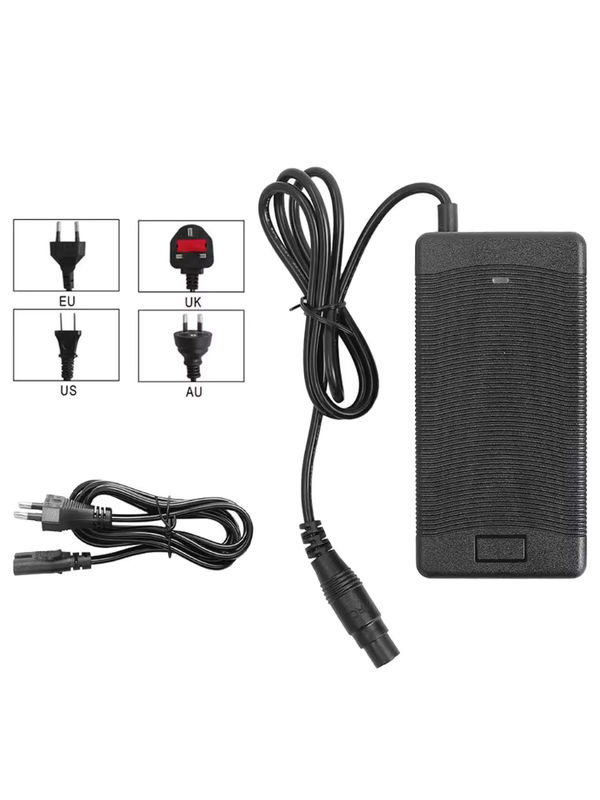 Ninebot Ladegerät-Adapter für ZT3 Pro sowie MI 4 Pro Plus und Pro Max E-Scooter, Li-Ionen-Akku-Ladegerät 53,6 V 2 A, Schwarz - Bild 6
