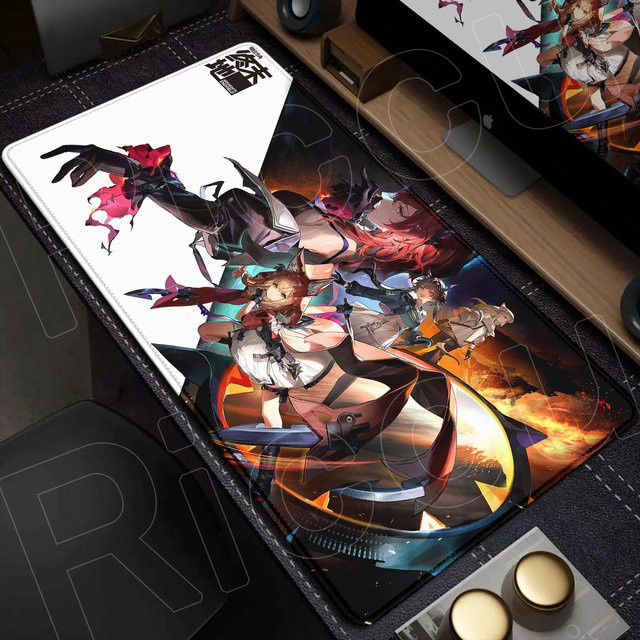 Arknights Endfield Mauspad mit Anime Girl Laevatein Motiv in Multicolour für Gamer und PC-Zubehör - Bild 1