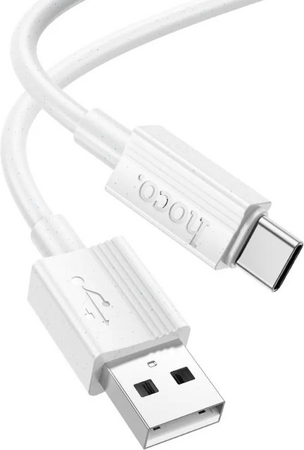 HOCO X107 USB-A auf USB-C Daten- und Ladekabel, 18W, Weiß, Länge: 1 m - Bild 1