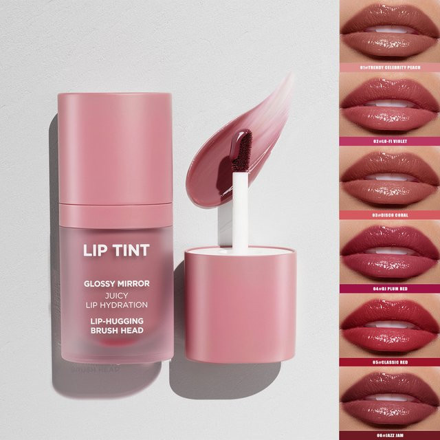 Hello Kiss Lip Gloss, Matt, 6 Farben - Bild 1