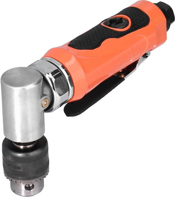 Koogeelife Pneumatische Winkelbohrmaschine 90 Grad in Orange mit 6mm Winkelkopf - Bild 1