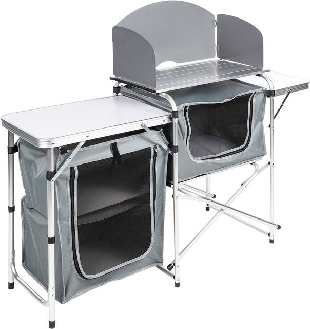 HTI-Living Campingtisch Campingküche rechteckig B/T/H: 80 x 46 x 57 cm - Bild 1