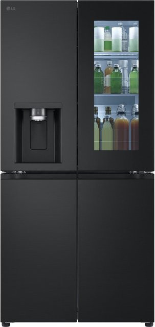 LG Kühl-Gefrier-Kombination GMG761EPAE Multi Door essence French Door in Schwarz mit No Frost und App-Steuerung, B/T/H: 91,2 x 73,0 x 178,7 cm - Bild 1