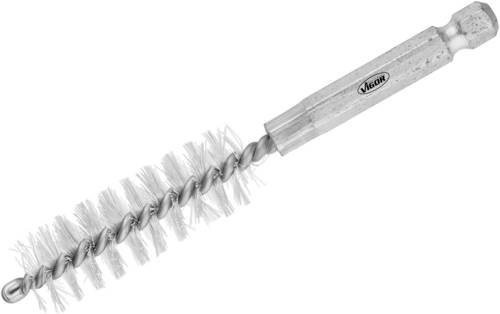 Vigour Nylonsbürste V4646N-15 in Silber, 10 Stück - Bild 1