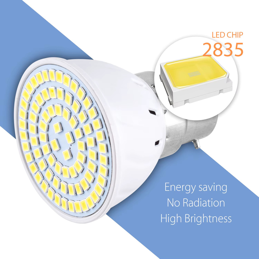 9W LED-Strahler mit Reflektor in Weiß, E27-Sockel, 220V Deckenleuchte für Innenbereiche - Bild 3