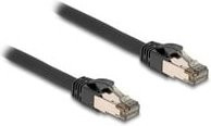 DeLock RJ-45 Netzwerkkabel Cat.6a U/FTP Ethernet/LAN in Schwarz - Bild 1
