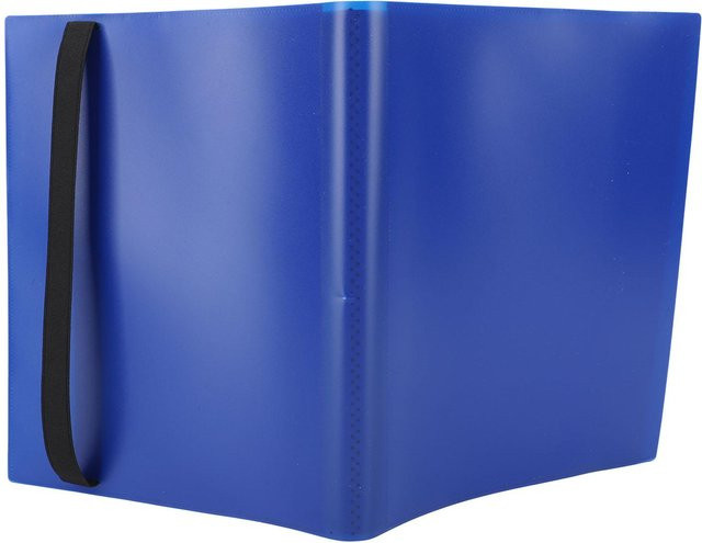 Koogeelife Kartenordner mit 9 Fächern für Sammelkarten in Blau - Bild 1