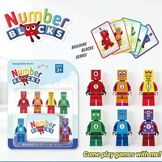 Bandai Numberblocks Bausatz-Spielzeug, Fantasy, ab 3 Jahre - Bild 1