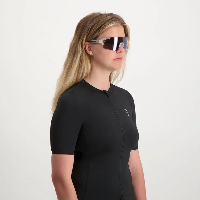 BBB Cycling FullView Sonnenbrille, randlos, Unisex, weiß, grau - Bild 1