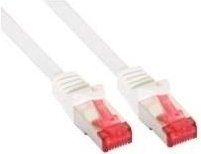 InLine Patchkabel S/FTP Cat.6 Ethernet LAN weiß 30 m - Bild 1